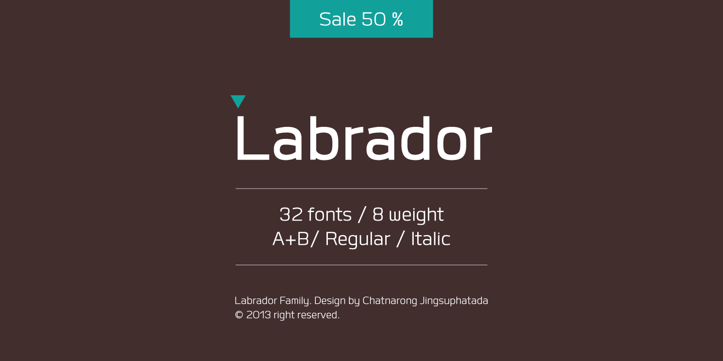Labrador B Font